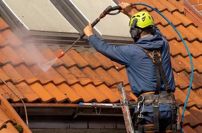 Démoussage et hydrofuge de toiture à Loupmont